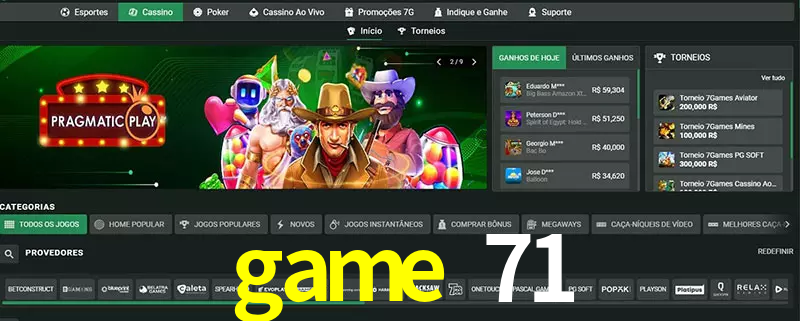 cassino game 71