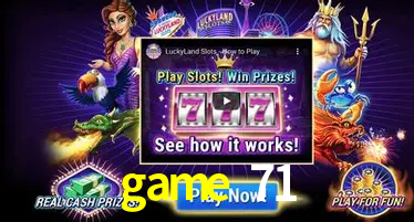 Descubra o Mundo do Cassino Online com game 71